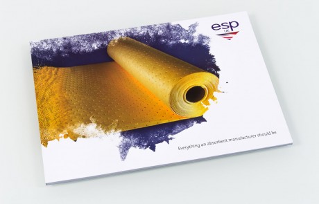 Front cover of ESP brochure